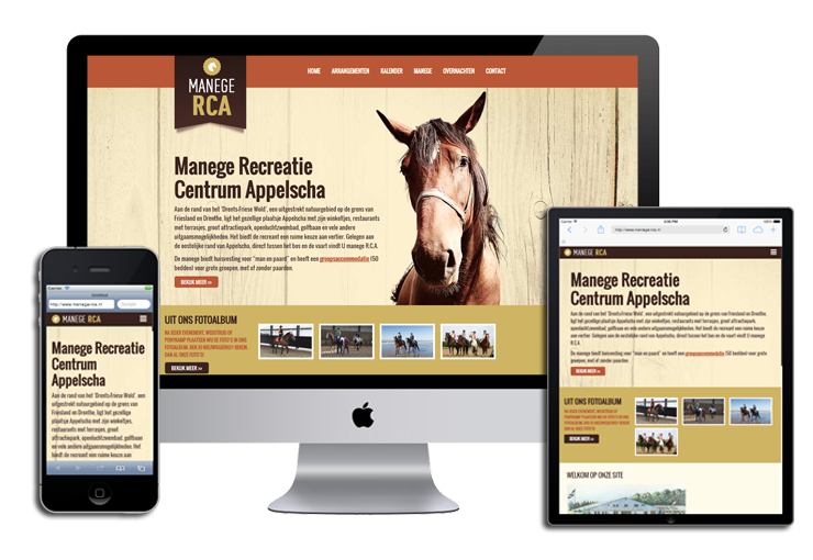 WordPress Website Manege RCA